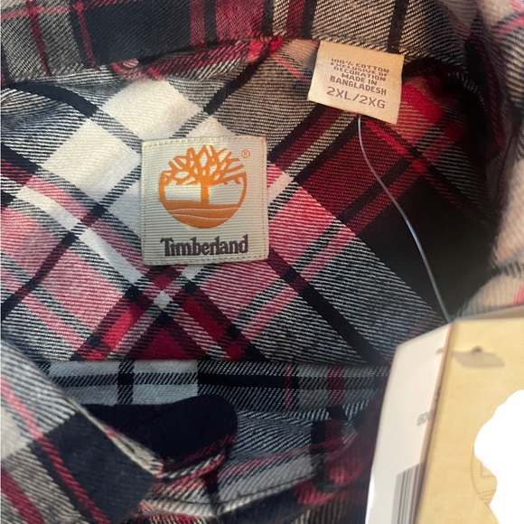 NWTs Timberland Flannel Size 2XL - Picture 2 of 2